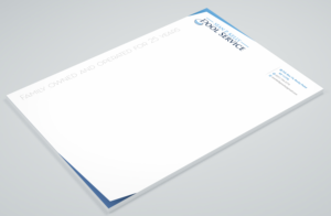 Letterhead Design by Petter Goms for Sean P. Kelly Pool Service | Design: #22561678