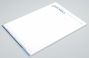 Diseño de Membrete por Petter Goms para Sean P. Kelly Pool Service | Diseño: #22561762