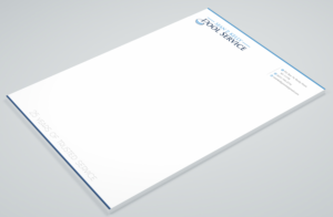 Diseño de Membrete por Petter Goms para Sean P. Kelly Pool Service | Diseño: #22561854