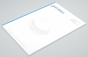 Letterhead Design by Petter Goms for Sean P. Kelly Pool Service | Design: #22561972