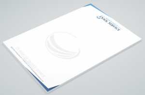 Briefkopf-Design von Petter Goms für Sean P. Kelly Pool Service | Design: #22562174