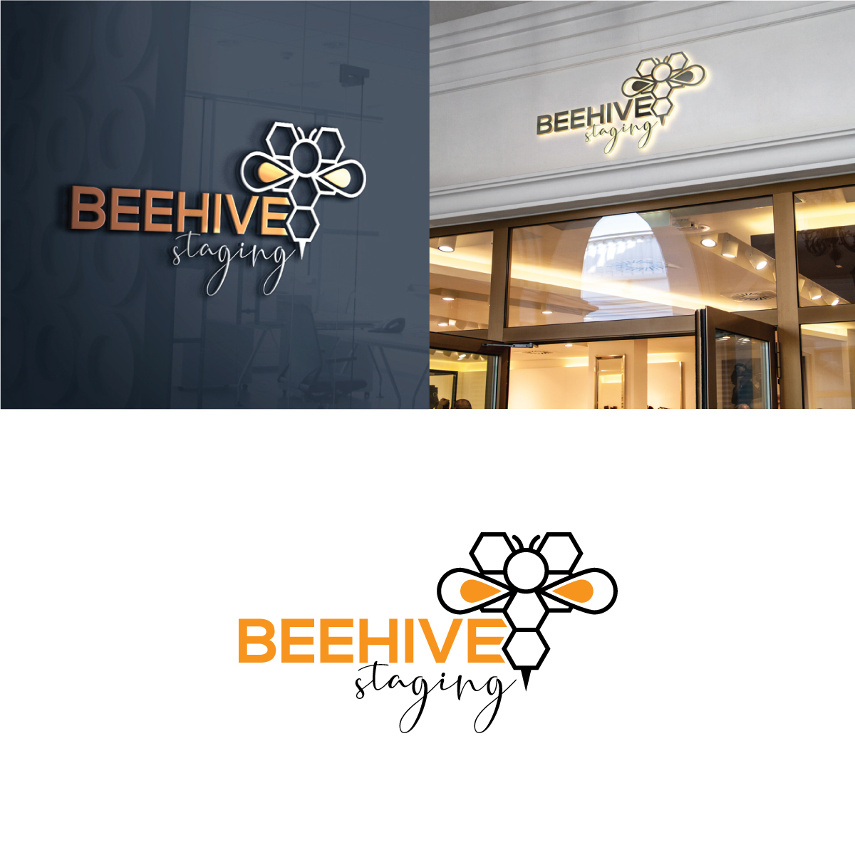 Logo Design by Graphic Bricks for Beehive Staging | Design #22567613