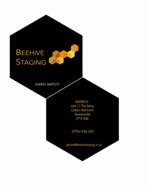 Logo Design by Margaux.Entz for Beehive Staging | Design: #22601953