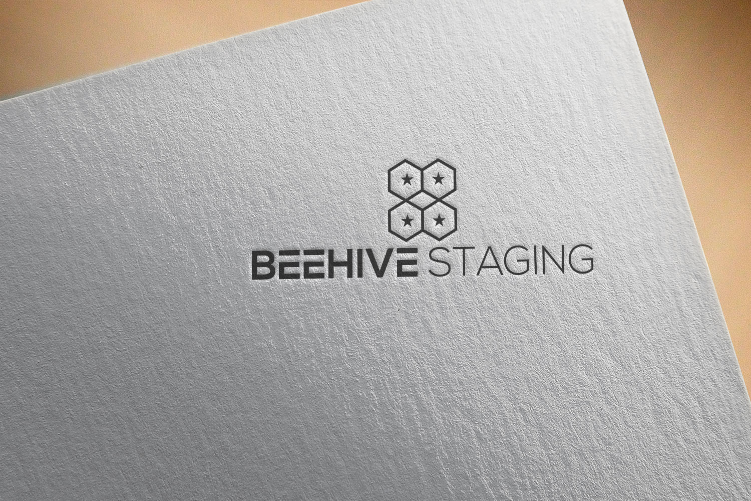 Logo Design by dipak 11 for Beehive Staging | Design #22565151
