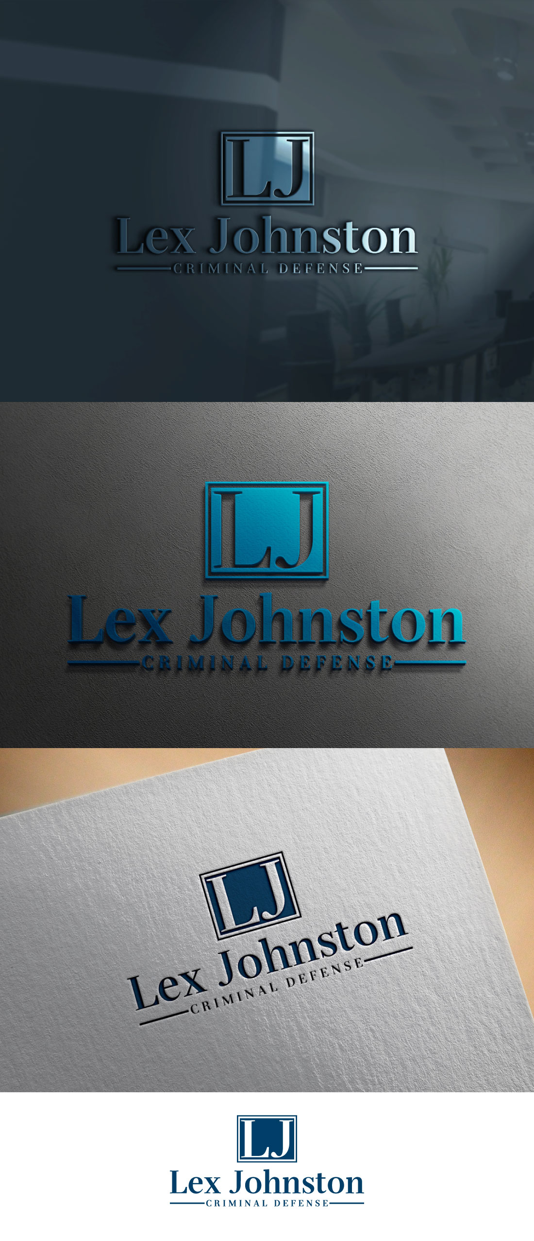 Logo Design by stokes18 for Lex Johnston, Attorney at Law | Design #22560940
