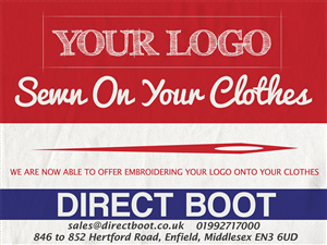 Diseño de Señalética por LineArt Design para DIRECT BOOT & SHOE SUPLIES LTD | Diseño: #2966155