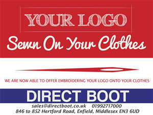 Diseño de Señalética por LineArt Design para DIRECT BOOT & SHOE SUPLIES LTD | Diseño: #2966168