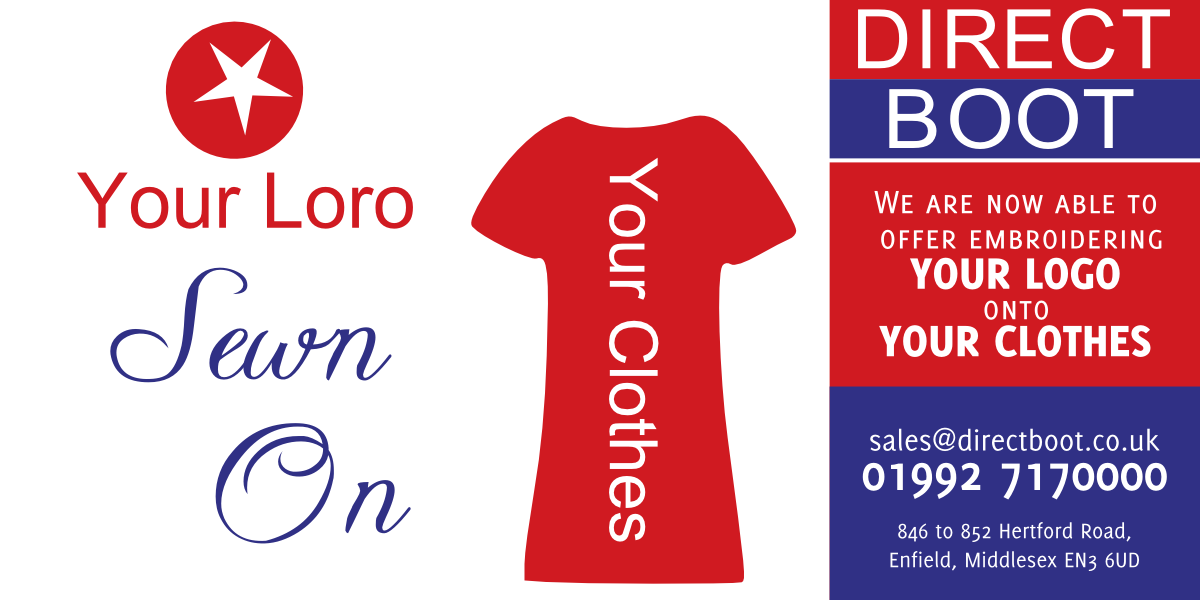 Schilder-Design von Jeton für DIRECT BOOT & SHOE SUPLIES LTD | Design #2961604