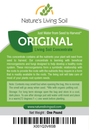 Diseño de Etiqueta por Akshar Shailesh para Nature's Living Soil | Diseño #22562543