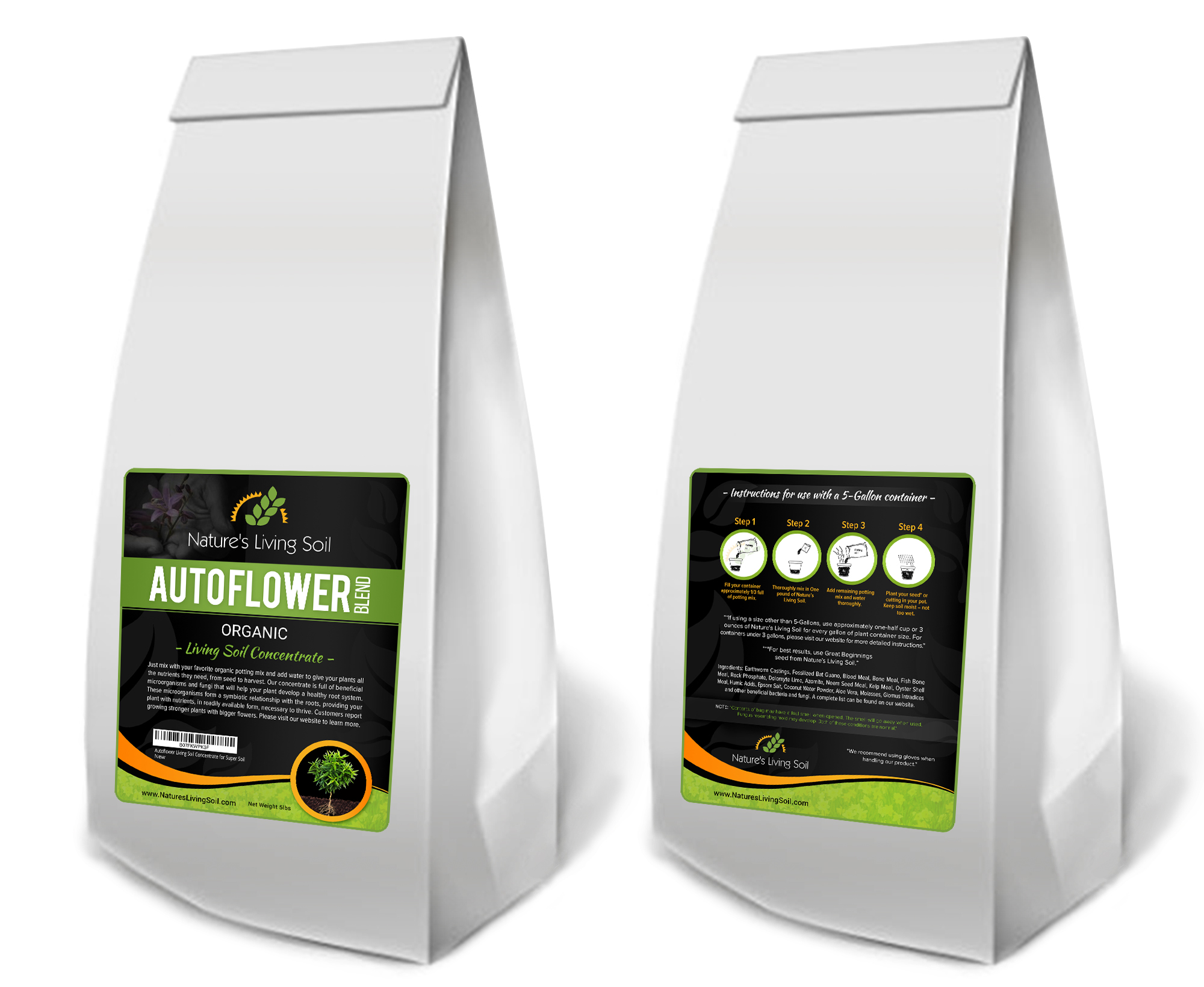 Etikett-Design von SAI DESIGNS für Nature's Living Soil | Design #22834503