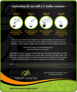 New Soil Company Seeks Product Label Redesign | Diseño de Etiqueta por SAI DESIGNS