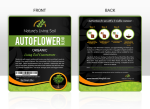 Label Design by SAI DESIGNS for Nature's Living Soil | Design: #22881624