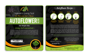 Label Design by SAI DESIGNS for Nature's Living Soil | Design: #22926849