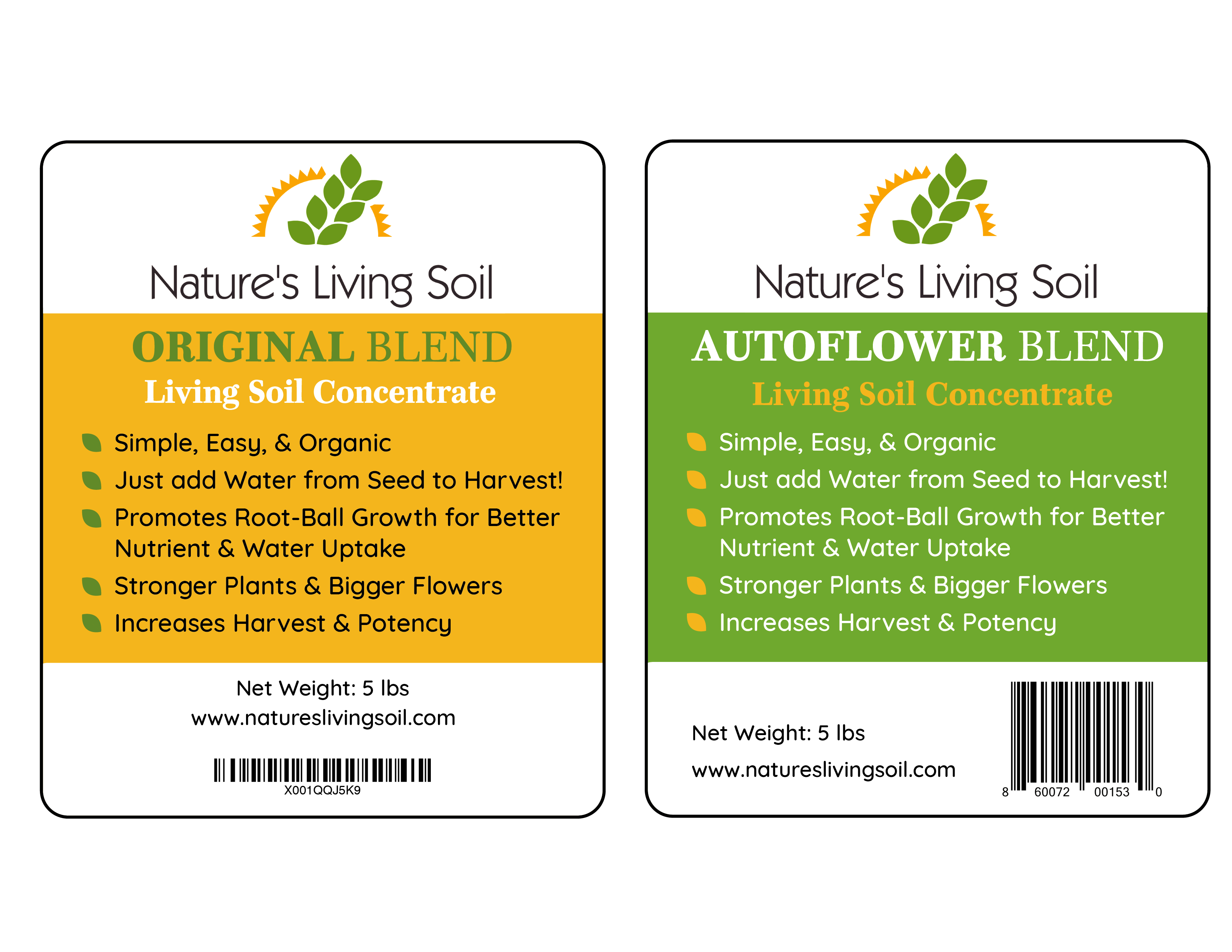 Diseño de Etiqueta por Nada H para Nature's Living Soil | Diseño #22627728