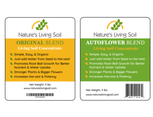 Label Design by Nada H for Nature's Living Soil | Design: #22627728