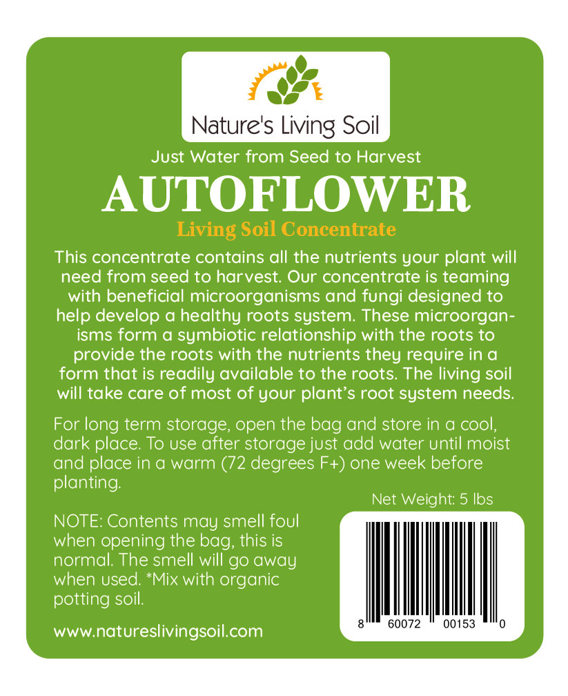 Diseño de Etiqueta por Nada H para Nature's Living Soil | Diseño #22567316