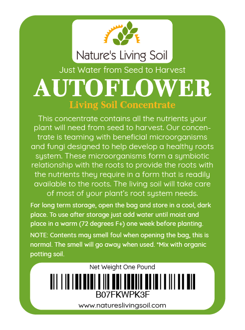 Diseño de Etiqueta por Nada H para Nature's Living Soil | Diseño #22567318