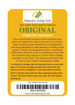 Label Design by Nada H for Nature's Living Soil | Design: #22568068