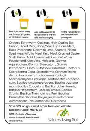 Diseño de Etiqueta por Nada99 para Nature's Living Soil | Diseño #22570965