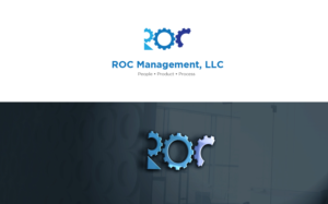 I have a few but my top 2 at the momment are:  ROC Management, LLC ( Engieering & Operations Consulting) under the name maybe as a descriptive to the business.  ( maybe something with People , Product & Process) Growing them in all these 3 P processes.  | Logo Design by MT