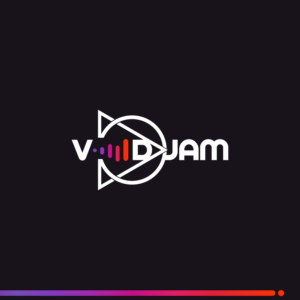VIDJAM | Diseño de Logo por FourtuneDesign