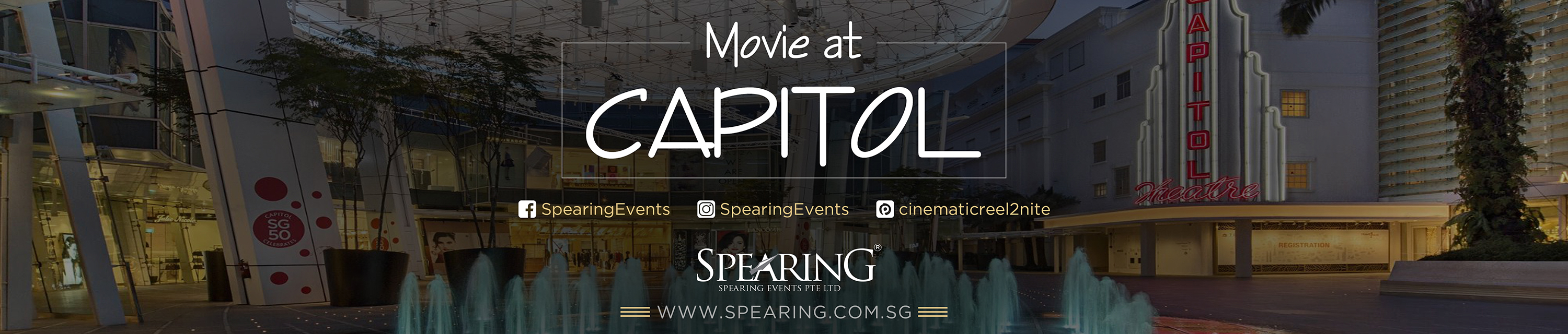 Banner Ad Design by Web Skippers for Spearing Events Pte Ltd | Design #22560899