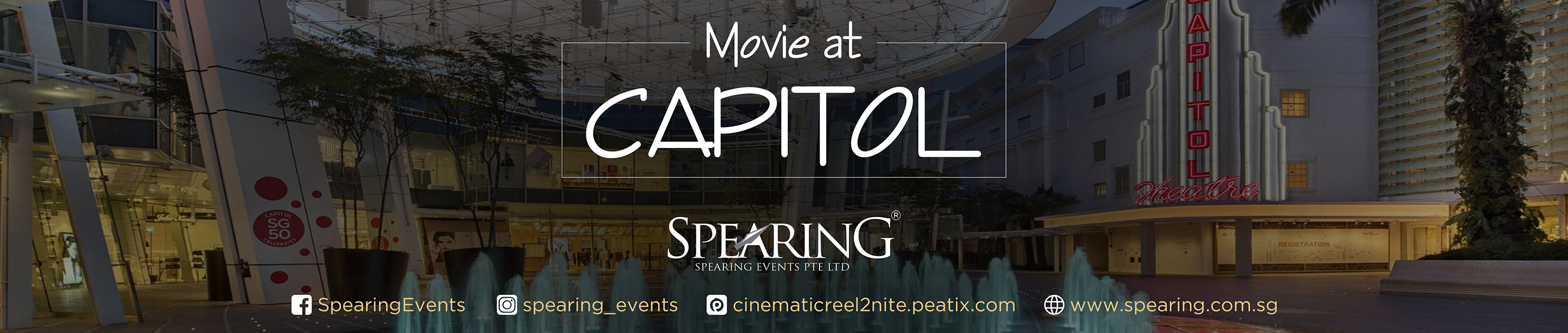 Banner Ad Design by Web Skippers for Spearing Events Pte Ltd | Design #22566200