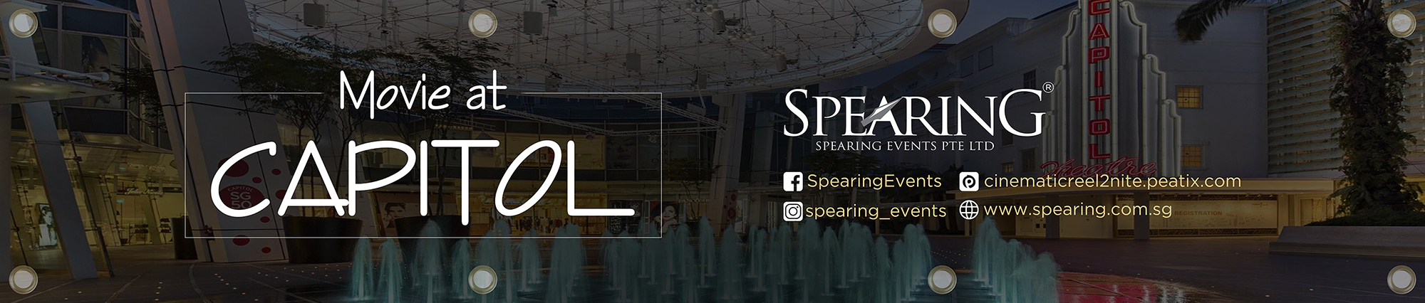 Banner Ad Design by Web Skippers for Spearing Events Pte Ltd | Design #22572279