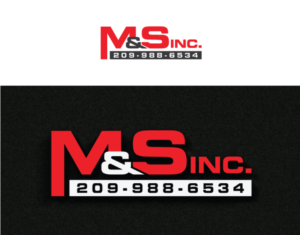 M & S Inc. 209-988-6534 | Logo Design by hoaihoai