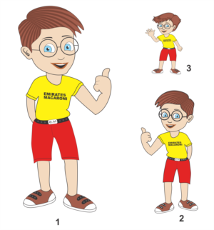 We are leading pasta manufacturers in UAE since 1979. We are looking for two characters a boy ... | Graphic Design by graphics1