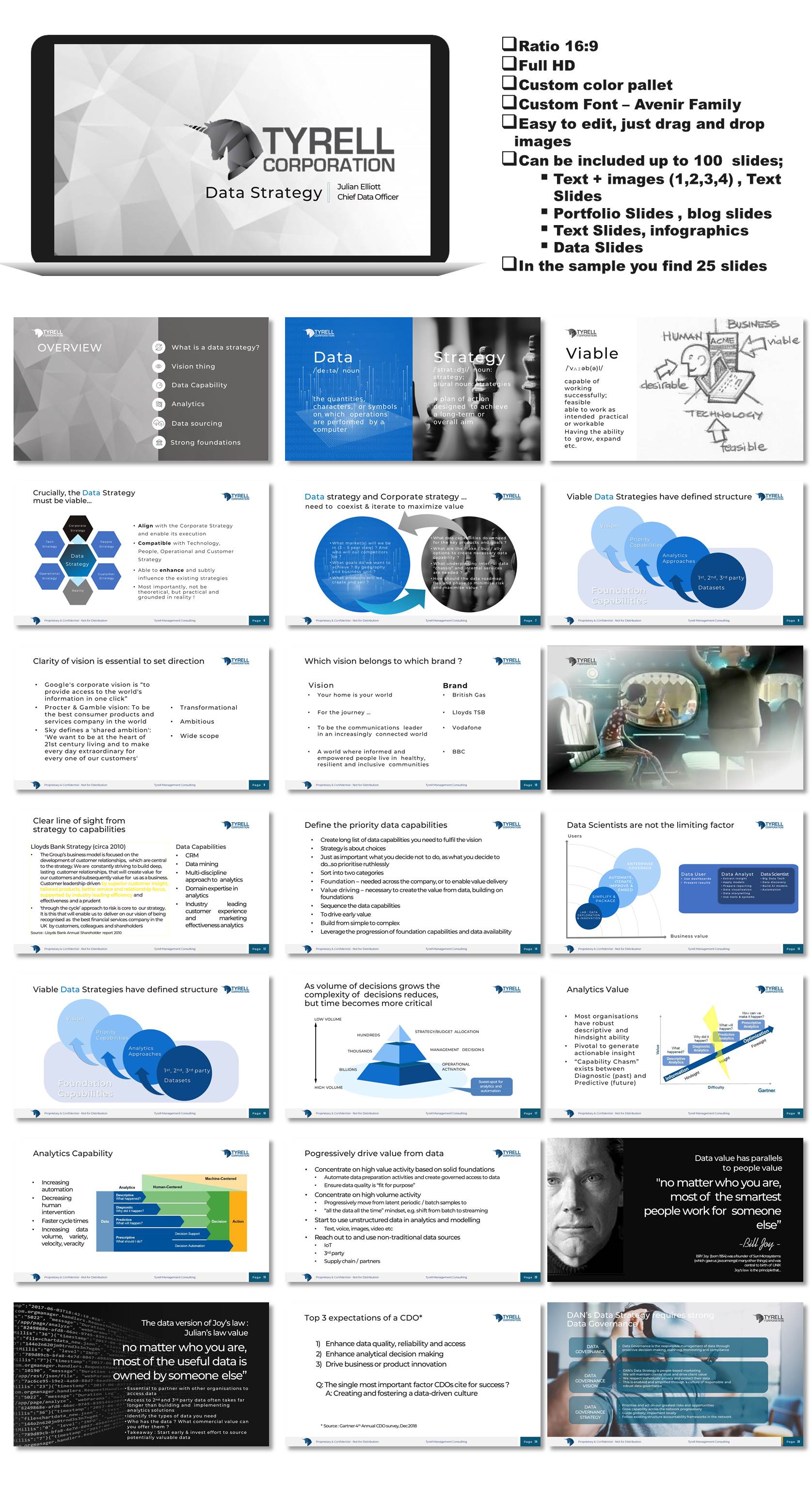 Diseño de PowerPoint por joseborgesbarboza 2 para Tyrell Corporation Ltd | Diseño #22572772