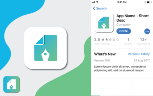 Icon design for Diary, Journal App (Apple App Store) | Icon Design by egr__
