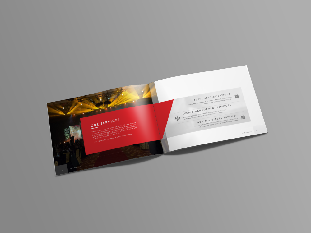 Katalog-Design von nafizrahat für Unearthed Productions Events Management | Design #22711726