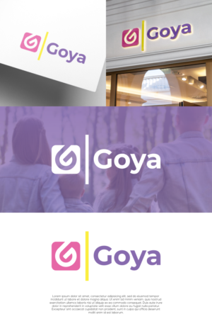 Goya | Logo Design by laba tiada henti