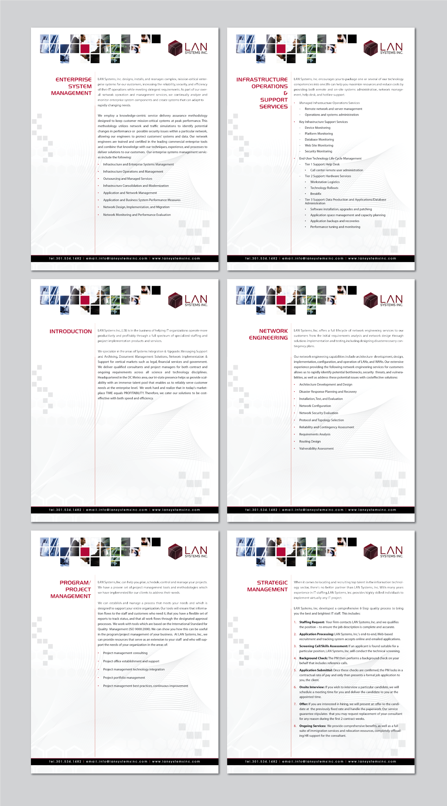 Flyer Design by alex989 for LAN Systems, Inc | Design #22571043