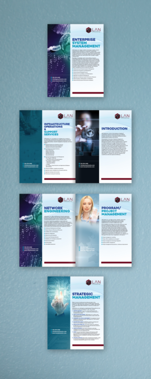 Flyer Design by SEBA DESIGN for LAN Systems, Inc | Design #22596031