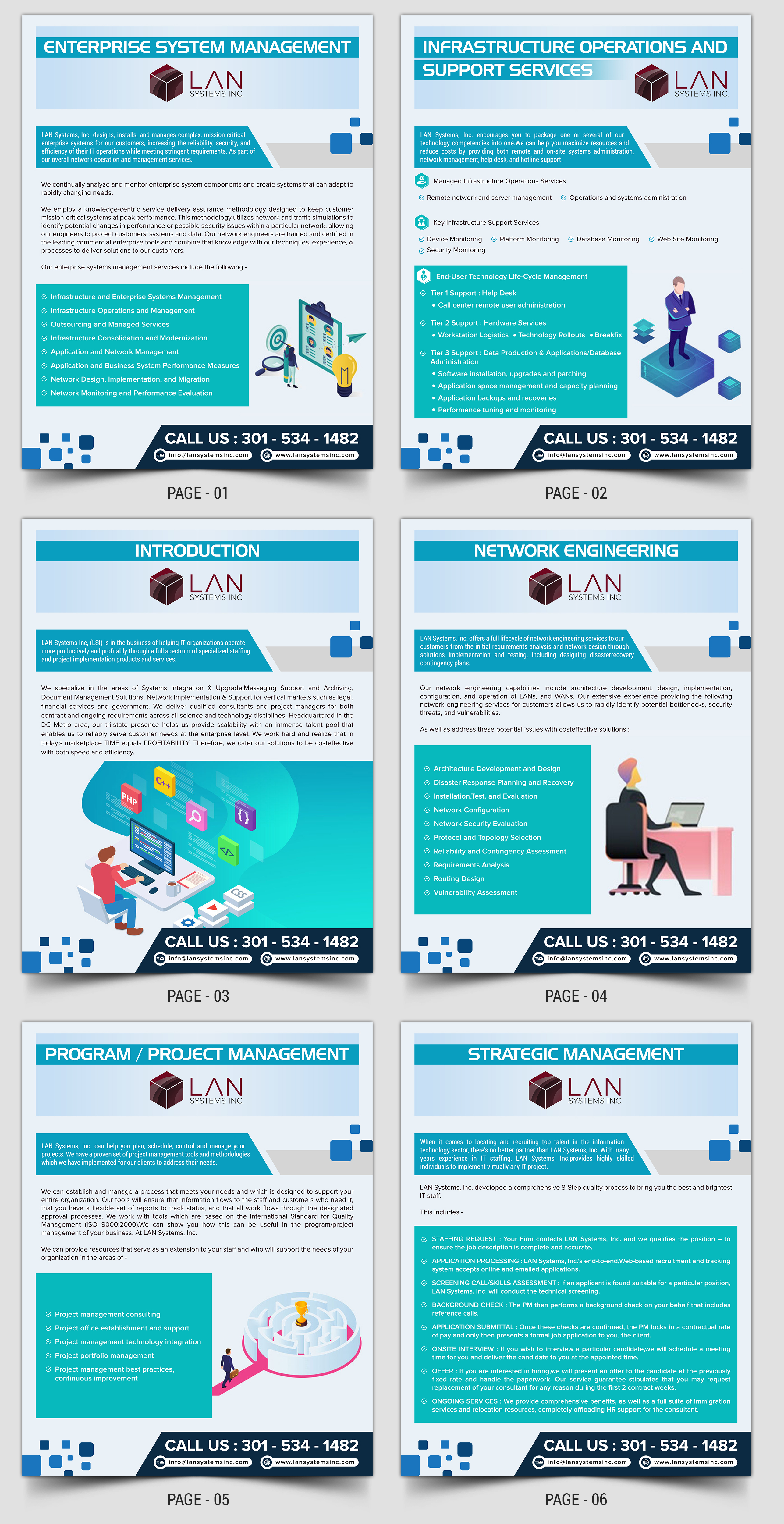 Flyer Design by SAI DESIGNS for LAN Systems, Inc | Design #22590288