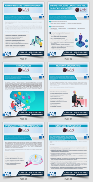 LAN Systems, Inc Inserts redesign | Flyer Design by SAI DESIGNS