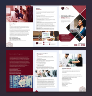Design de Flyer par Bhushan jha pour LAN Systems, Inc | Design : #22592309
