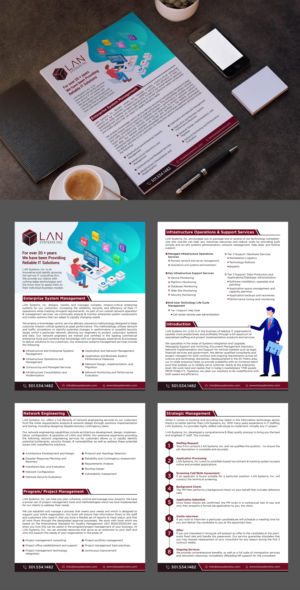 LAN Systems, Inc Inserts redesign | Flyer Design by GraphicsGuru
