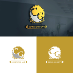 Corner Grind Cafe | Logo Design by tejo