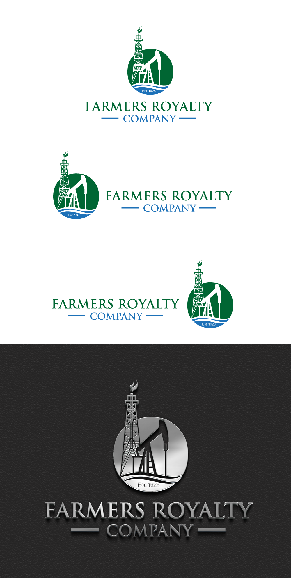 Logo Design by designgreen for Farmers Royalty Company | Design #22612915