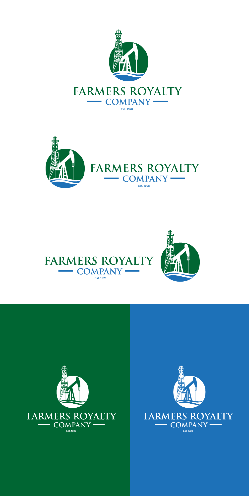 Logo Design by designgreen for Farmers Royalty Company | Design #22629781