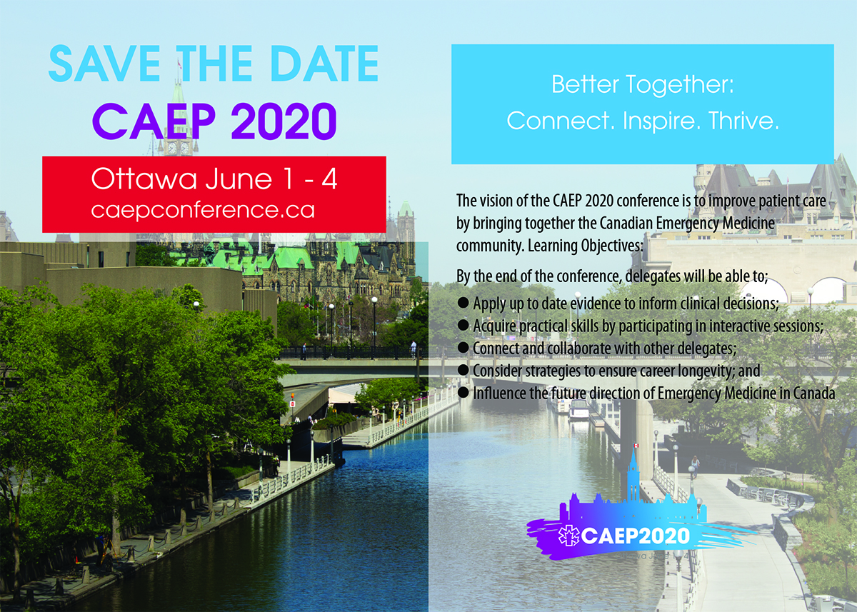 Flyer Design by Venus L. Penaflor for Canadian Association of Emergency Physicians | Design #22578165