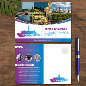 CAEP2020 Save the date post card | Flyer-Design von Schöpfer