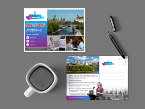CAEP2020 Save the date post card | Diseño de Flyer por GraphicsGuru
