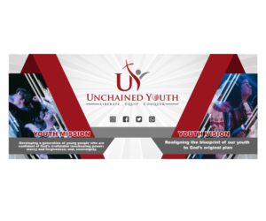 Retractable Banner Design for Youth Group | Messestand-Design von YERR®