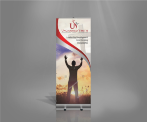 Retractable Banner Design for Youth Group | Trade Show Booth Design by Maestroto