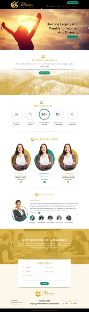 Web Design par harmi_199 pour ce projet | Design : #22604005