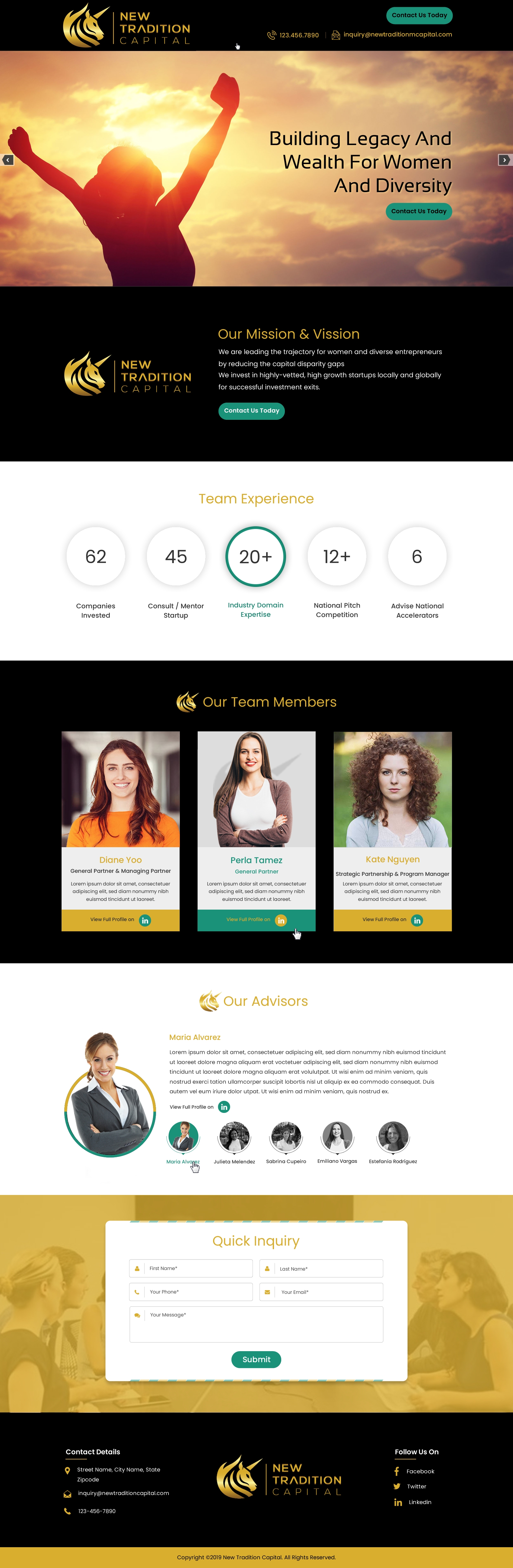 Web Design by HarmiDesigning for this project | Design #22619361